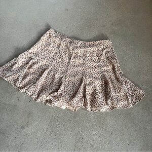 Floral Print Women's Skort Skirt